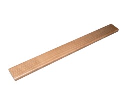Dverový prah buk hrúbka 20mm lakovaný PU lakom orech 30.